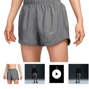 Nike Gray Athletic  Shorts with Dri-FIT Technology